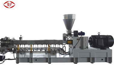 China 2500kg/h PE/PP mit Extruder-Zwillings-Schraube der CaCO3-Masterstapel Mamchine-Wasser-Ring-Pelletisierungs-Maschinen-800rpm fournisseur
